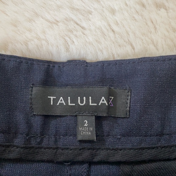 Talula Navy Blue Dressy Shorts - Picture 3 of 5